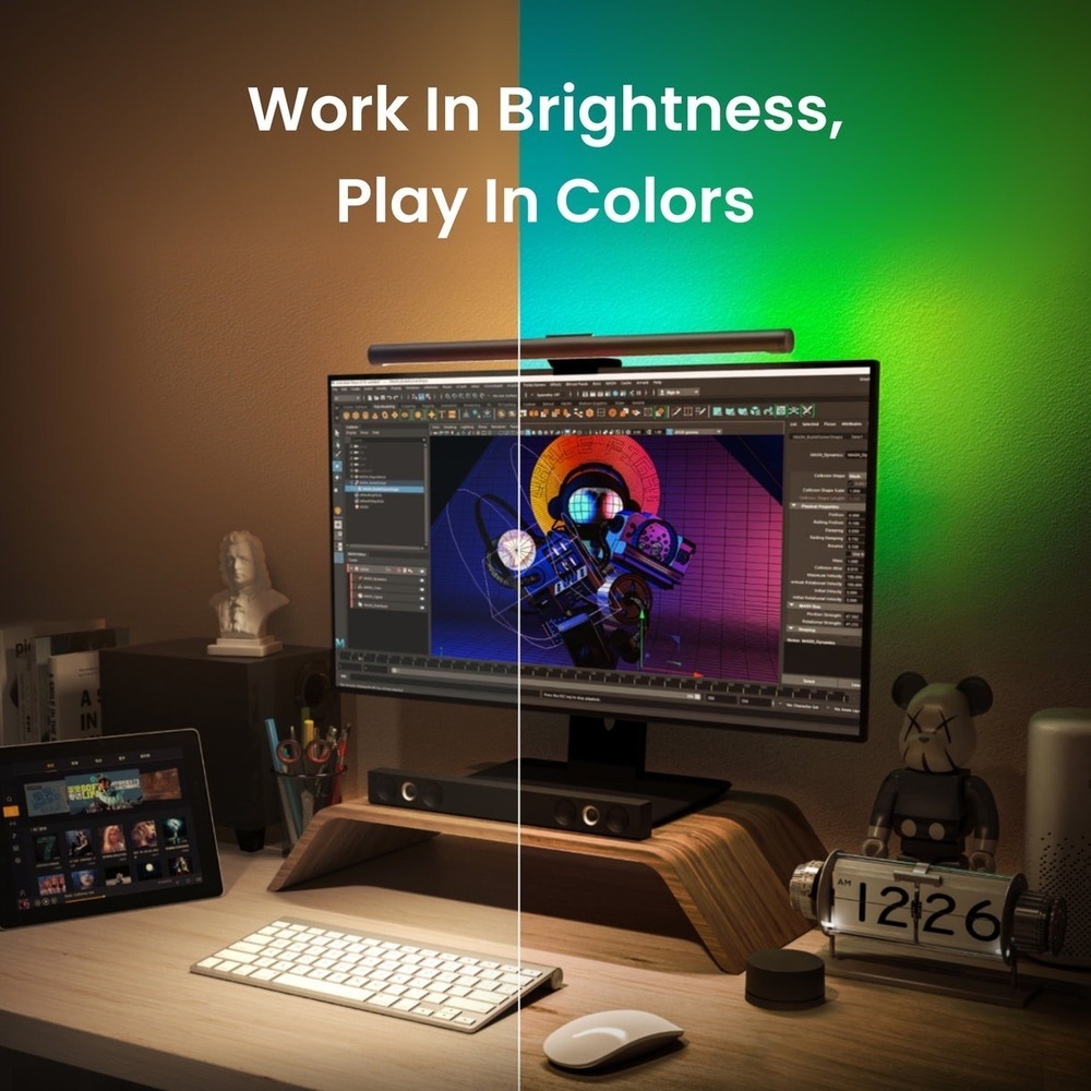 Yeelight Gaming Monitor Screen Light Bar PRO Lamp RGB Backlight Alexa/Google